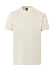 BENVENUTO. T-Shirt ADELMO Khaki/Beige/Weiß