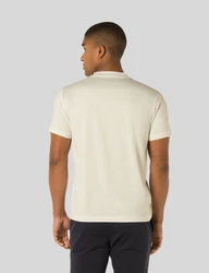 BENVENUTO. T-Shirt ADELMO Khaki/Beige/Weiß