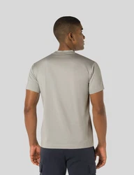 BENVENUTO. T-Shirt ADELMO Khaki/Hellgrau/Grau/Braun/Beige