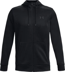 Under Armour Kapuzenpullover UA ARMOUR FLEECE FZ HOODIE SCHWARZ