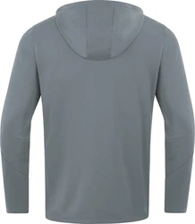 Jako Kapuzensweatshirt Kapuzenjacke Power STEINGRAU