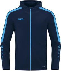 Jako Kapuzensweatshirt Kapuzenjacke Power MARINE/SKYBLUE
