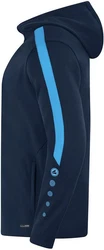 Jako Kapuzensweatshirt Kapuzenjacke Power MARINE/SKYBLUE