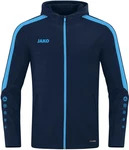 Jako Kapuzensweatshirt Kapuzenjacke Power MARINE/SKYBLUE