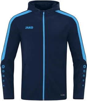Jako Kapuzensweatshirt Kapuzenjacke Power MARINE/SKYBLUE