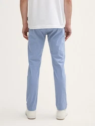 TOM TAILOR Chinohose Tapered Chino Hose Hellblau/Blau
