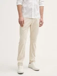 TOM TAILOR Chinohose Tapered Chino Hose Khaki/Beige
