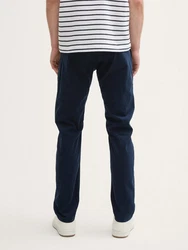 TOM TAILOR Chinohose Tapered Chino Hose Dunkelblau/Blau/Hellblau