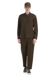 Anzug Khaki Neues Gen Anzug