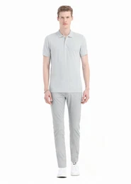 Poloshirt Bedrucktes Poloshirt aus 100 % Baumwolle