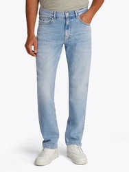Tommy Jeans Regular-fit Jeans RYAN RGLR STRGHT mit Logoprägung Hellblau/Blau