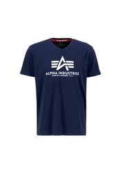ALPHA INDUSTRIES T-Shirt Hellblau/Dunkelblau/Blau
