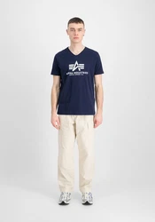 ALPHA INDUSTRIES T-Shirt Hellblau/Dunkelblau/Blau
