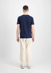 ALPHA INDUSTRIES T-Shirt Hellblau/Dunkelblau/Blau