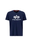 ALPHA INDUSTRIES T-Shirt Hellblau/Dunkelblau/Blau