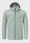 Schöffel Outdoorjacke 2L Jacket Ankelspitz Grün/Hellgrün/Hellgrau/Dunkelgrün