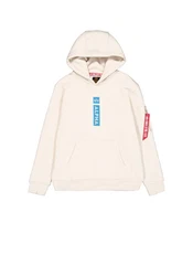 ALPHA INDUSTRIES Sweatshirt Weiß/Beige/Khaki