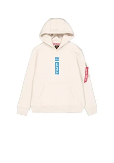 ALPHA INDUSTRIES Sweatshirt Weiß/Beige/Khaki