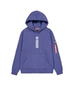 ALPHA INDUSTRIES Sweatshirt Dunkelblau/Lila