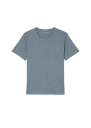T-Shirt Mix & Match Cotton mit dezentem Brust-Logo