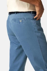 MEYER Chinos DUBLIN Blau/Hellblau
