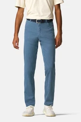 MEYER Chinos DUBLIN Blau/Hellblau