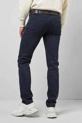 MEYER Chinos M5 Slim Dunkelblau/Lila/Blau