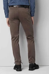 MEYER Chinos M5 Slim Khaki/Grau/Braun
