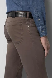 MEYER Chinos M5 Slim Khaki/Grau/Braun