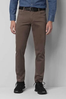 MEYER Chinos M5 Slim Khaki/Grau/Braun