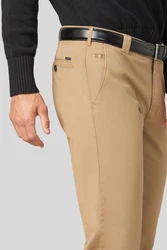 MEYER Chinohose Roma Khaki/Beige/Braun