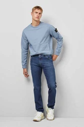 MEYER 5-Pocket Hose Blau/Dunkelblau