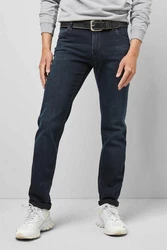 MEYER 5-Pocket Hose Dunkelblau/Blau/Lila