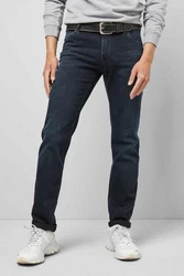 MEYER 5-Pocket Hose Dunkelblau/Blau/Lila