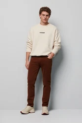 MEYER Chinos Five-Pocket-Hose Braun/Dunkelbraun