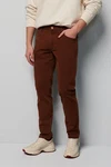 MEYER Chinos Five-Pocket-Hose Braun/Dunkelbraun
