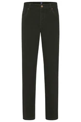 MEYER Chinos Five-Pocket-Hose Dunkelgrün/Khaki/Grün