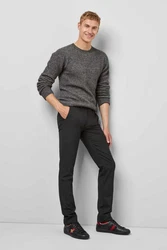 MEYER Chinohose M5 Chino Dunkelgrau/Khaki/Hellgrau/Schwarz