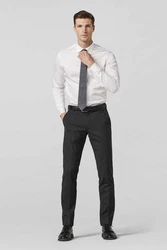 MEYER Chinos Oslo mit Spezial-Dehnbund Dunkelgrau/Khaki/Grau/Hellgrau