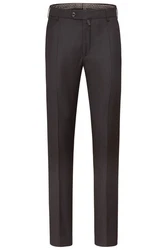 MEYER Anzughose Bonn mit Seitentaschen Dunkelbraun/Dunkelgrau/Schwarz/Khaki/Braun