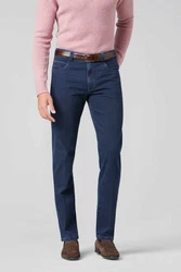 MEYER 5-Pocket Hose Jeans Diego Dunkelblau/Blau
