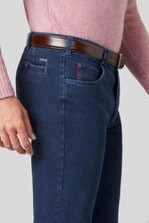 MEYER 5-Pocket Hose Jeans Diego Dunkelblau/Blau