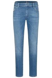 MEYER 5-Pocket-Jeans M5 Super-Slim Khaki/Blau/Grau/Hellgrau/Beige/Hellblau