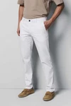 MEYER 5-Pocket Hose M5 Chino Weiß/Creme