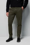 MEYER 5-Pocket Hose M5 Chino Khaki/Dunkelgrün MEYER 5-Pocket Hose M5 Chino Khaki/Dunkelgrün