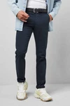 MEYER 5-Pocket Hose M5 Chino Dunkelblau/Blau MEYER 5-Pocket Hose M5 Chino Dunkelblau/Blau