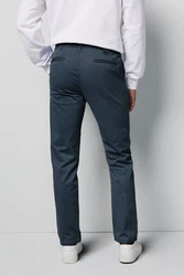 MEYER 5-Pocket Hose M5 Chino Dunkelblau/Grau/Blau