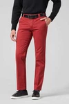 MEYER Chinos Roma mit Stretch-Dehnbund Rot/Braun/Dunkelrot