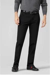 MEYER Chinos Roma mit Stretch-Dehnbund Schwarz