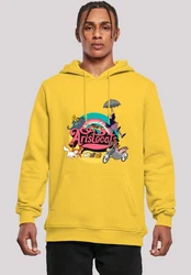 F4NT4STIC Kapuzenpullover Disney Aristocats Rainbow Fun Gelb